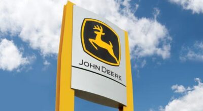 John Deere Construction Sign