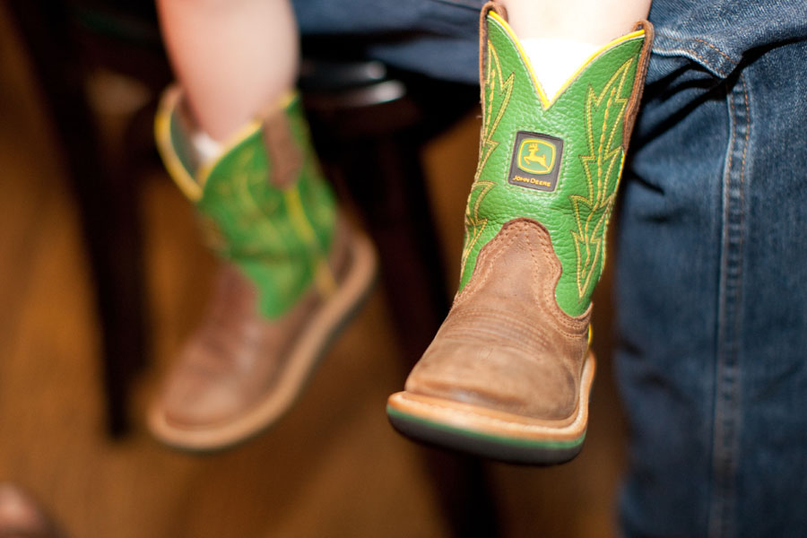 Cool John Deere stuff for babies -  Boots