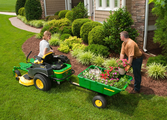 Couple with John Deere EZTrak Mower 