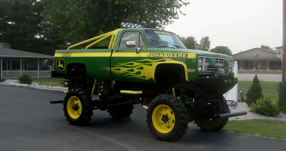 John Deere Trucks - monster truck