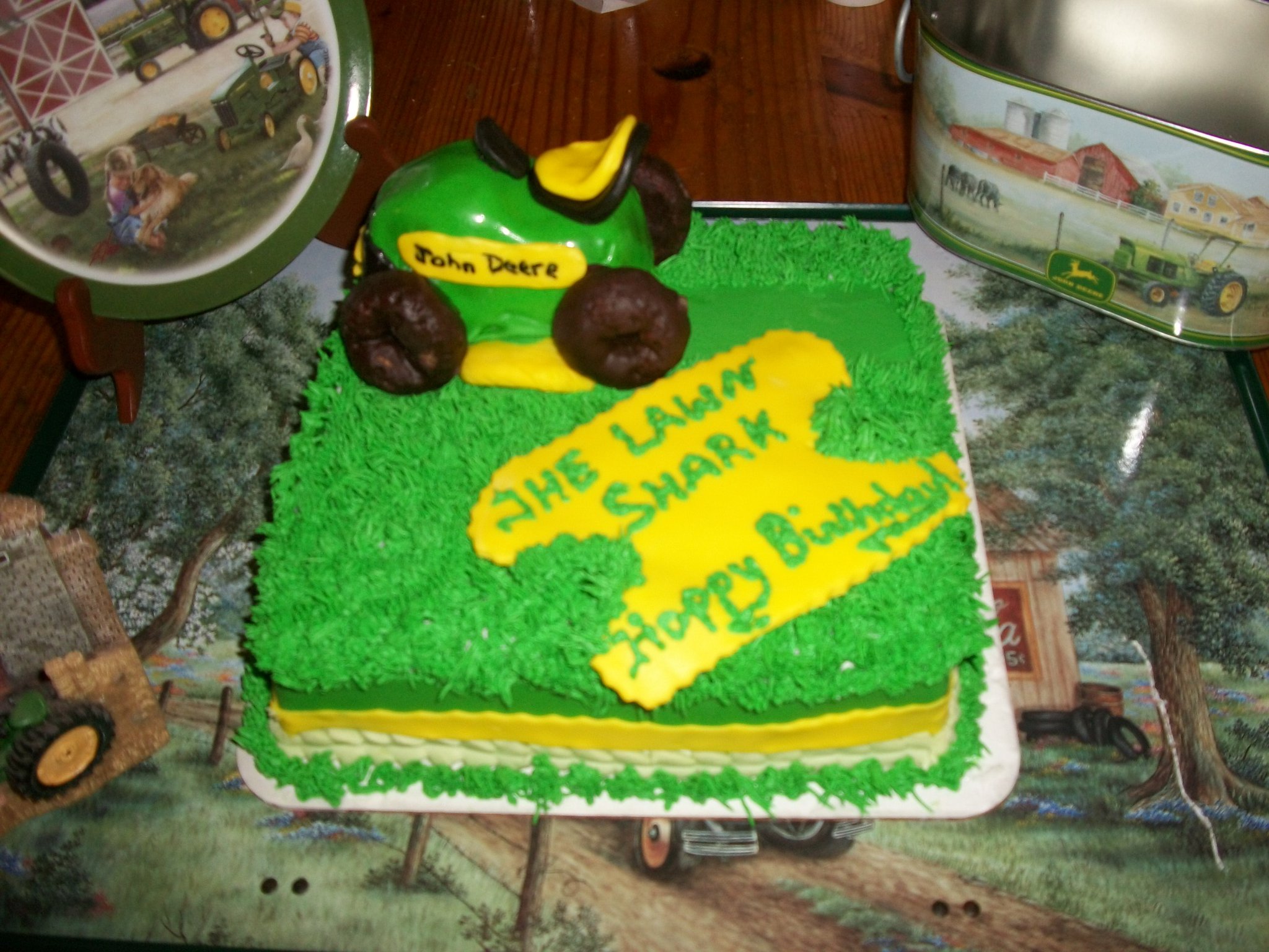 John Deere cake